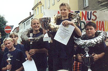 Die Sieger der Senior-Klasse 2002